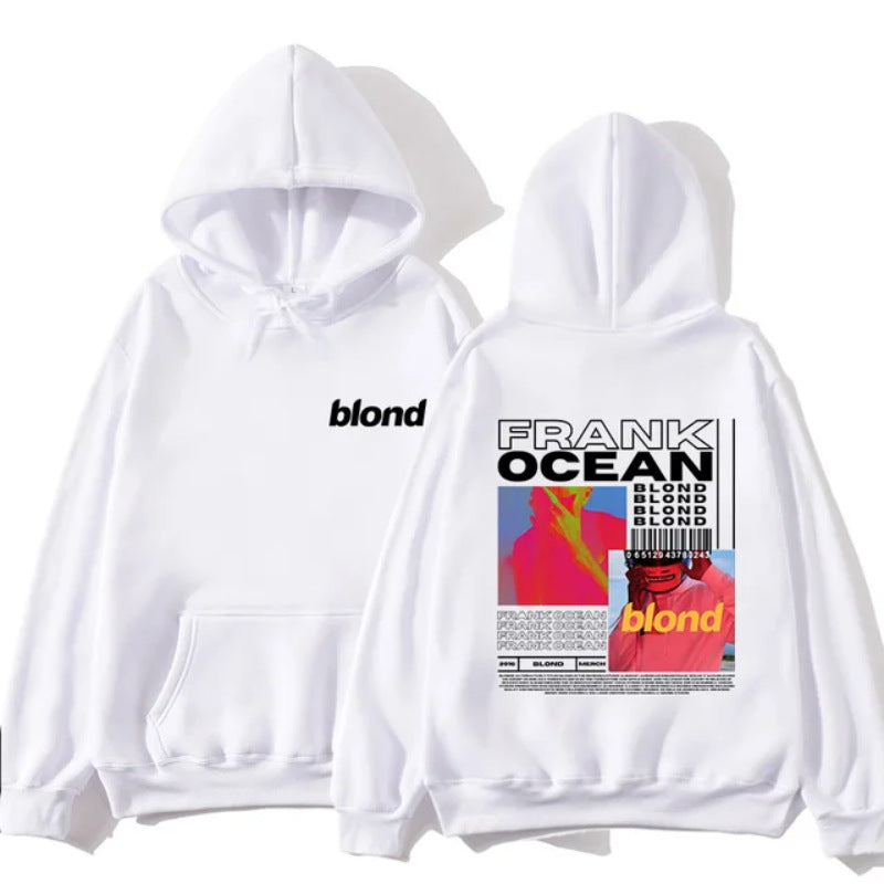 Frank Ocean Merch Sweatshirt Blonde album Hoodie men