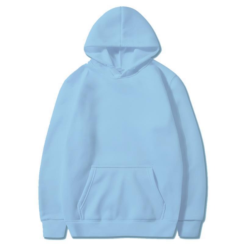 New style sweatshirt with plush hoodie, sports and leisure jacket, autumn and winter men's top, can be printed with logo