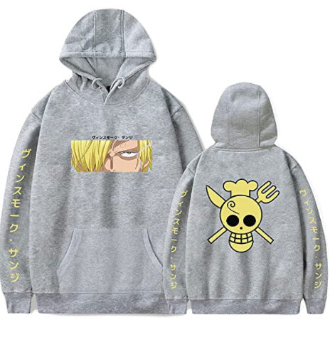 One Piece Sauron Anime Plush Loose Hoodie Sweater Anime Hoodie