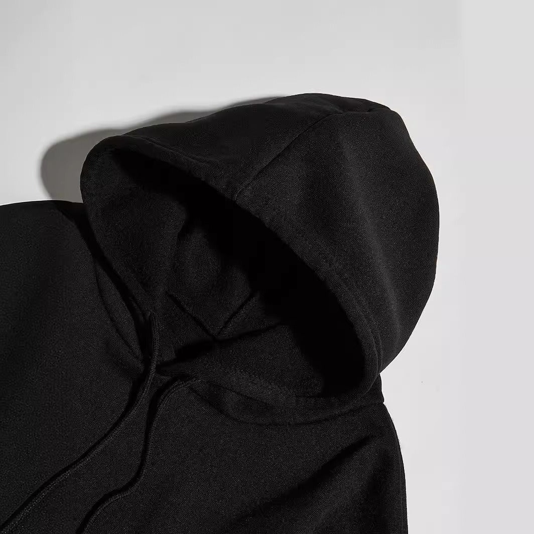 Do What Makes You Happy Hoodie with Dropped Shoulders