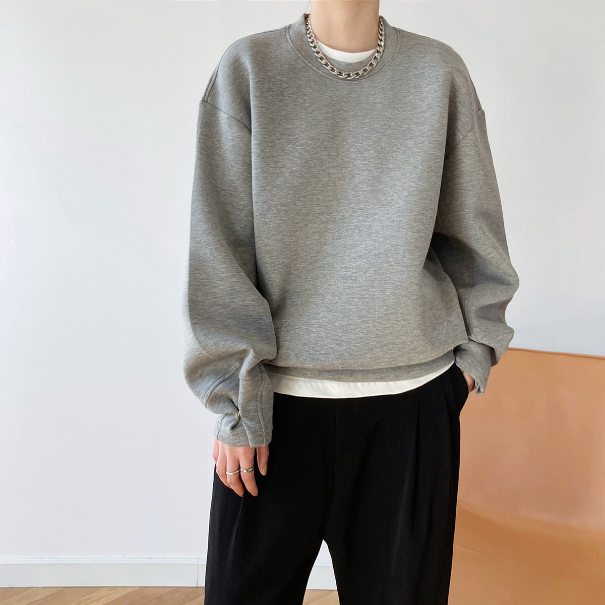 Space cotton hoodie women's loose top