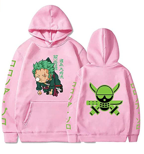 One Piece Sauron Anime Plush Loose Hoodie Sweater Anime Hoodie