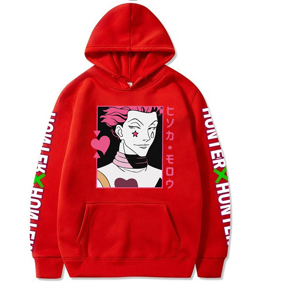 Full time Hunter Cartoon Japanese Anime Hunter x Hunter Hooded European Men's Hoodie