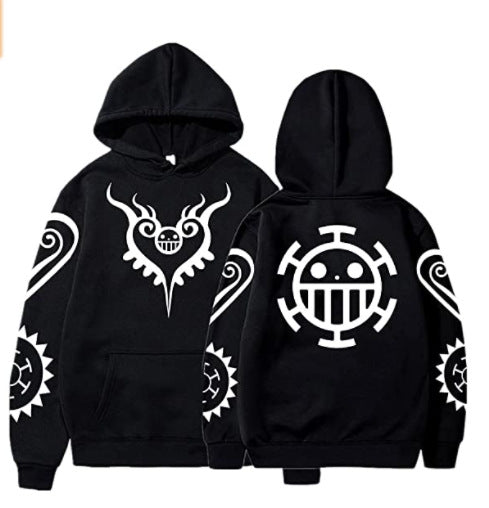 One Piece Sauron Anime Plush Loose Hoodie Sweater Anime Hoodie