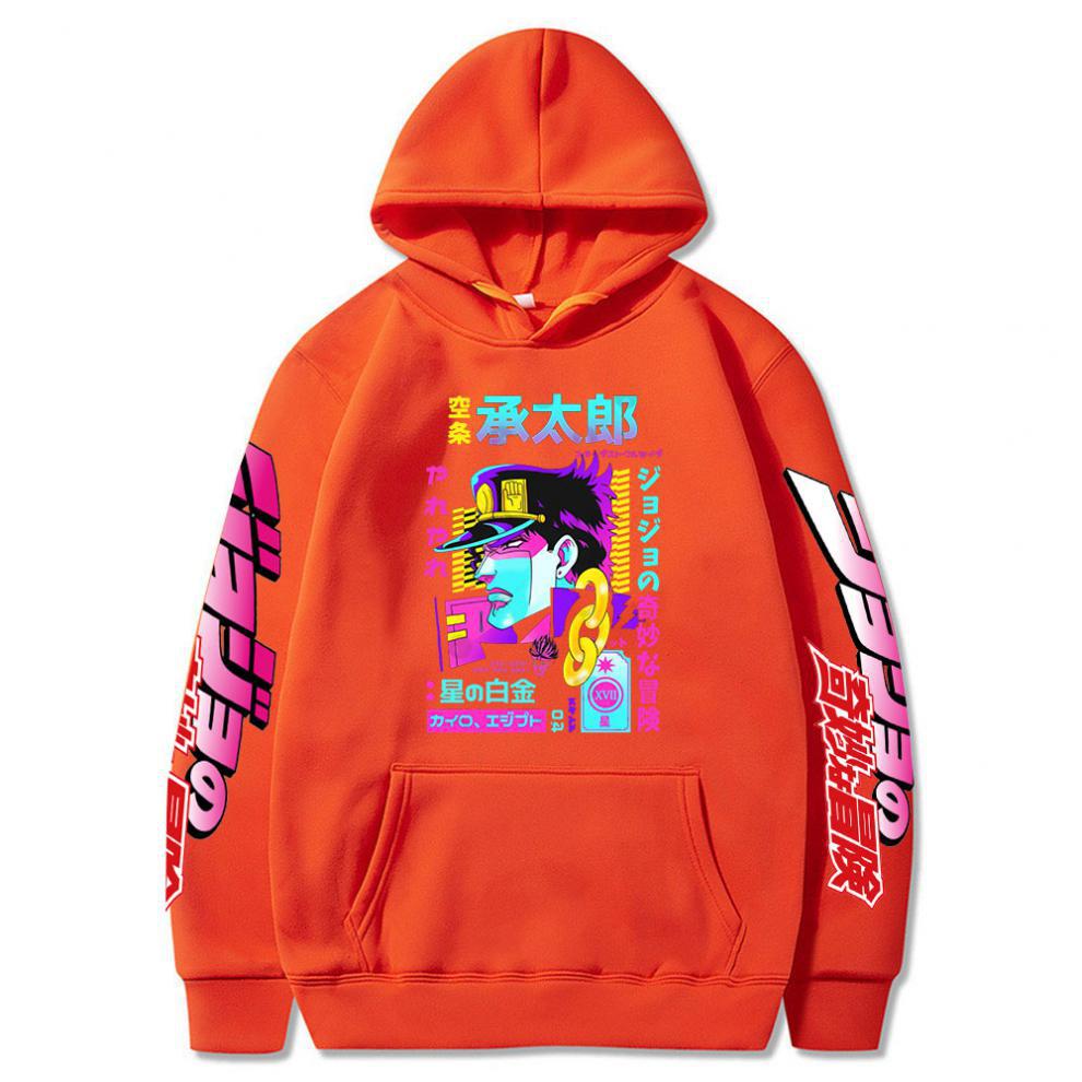JOJO's Wonderful Adventure of Chengtaro Plush Hoodie Top Hoodie Anime Hoodie