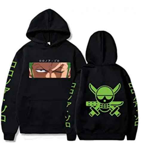 One Piece Sauron Anime Plush Loose Hoodie Sweater Anime Hoodie