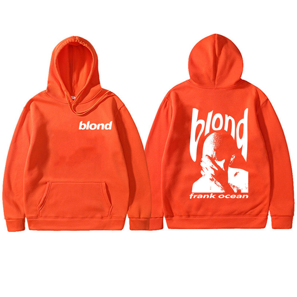 Frank Hip Hop Oversized Hoodie Ocean Vintage Sweatshirt Male