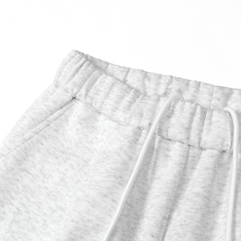 Loose Wide-Leg Scissors Pants Men's Long Pants American Design Spliced Solid Color Versatile Casual Sweatpants