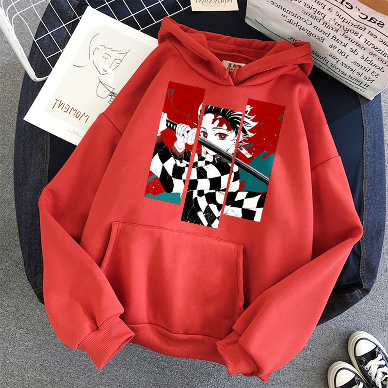 Devil Killer Anime Printed Men's and Women's Hoodies Harajuku Street Fashion Hoodie