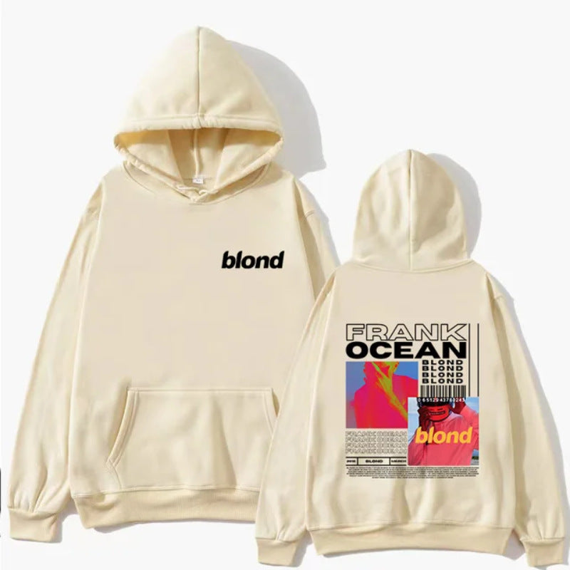 Frank Ocean Merch Sweatshirt Blonde album Hoodie men