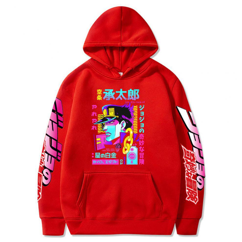 JOJO's Wonderful Adventure of Chengtaro Plush Hoodie Top Hoodie Anime Hoodie