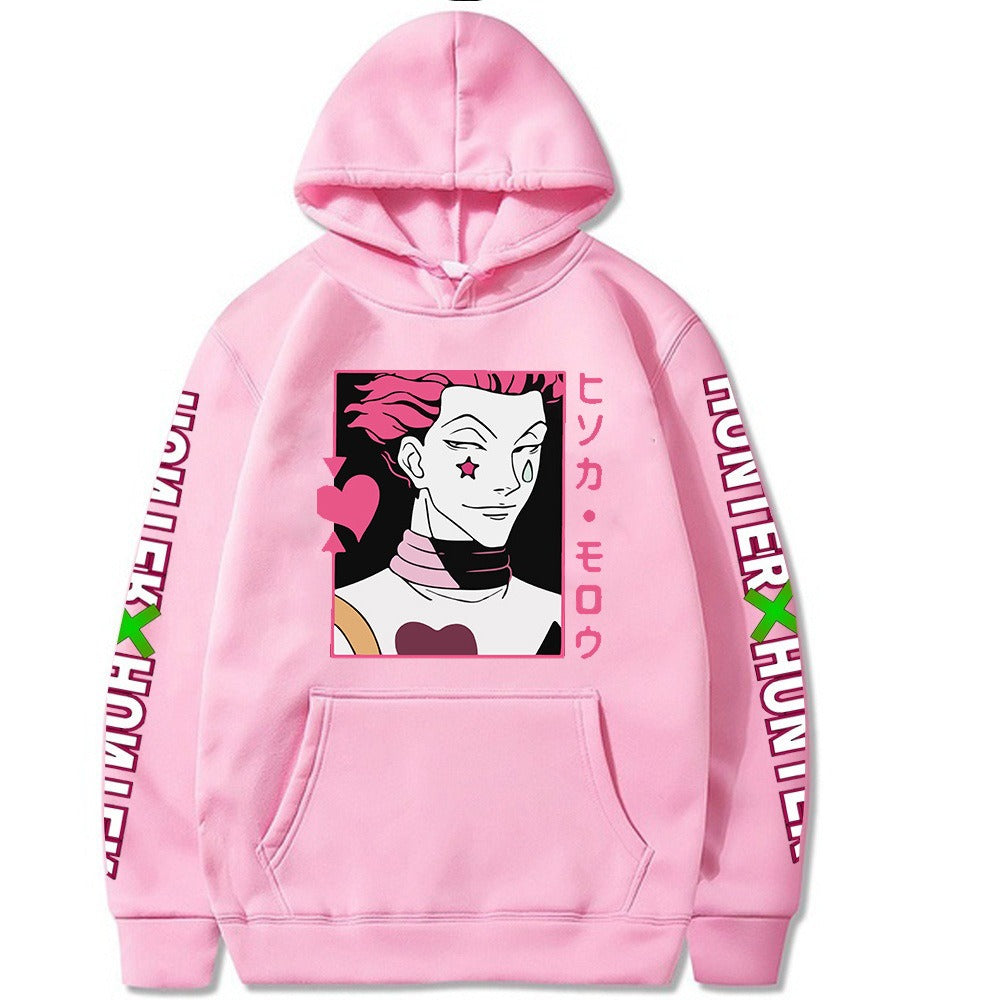 Full time Hunter Cartoon Japanese Anime Hunter x Hunter Hooded European Men's Hoodie