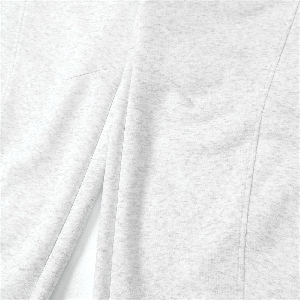 Loose Wide-Leg Scissors Pants Men's Long Pants American Design Spliced Solid Color Versatile Casual Sweatpants