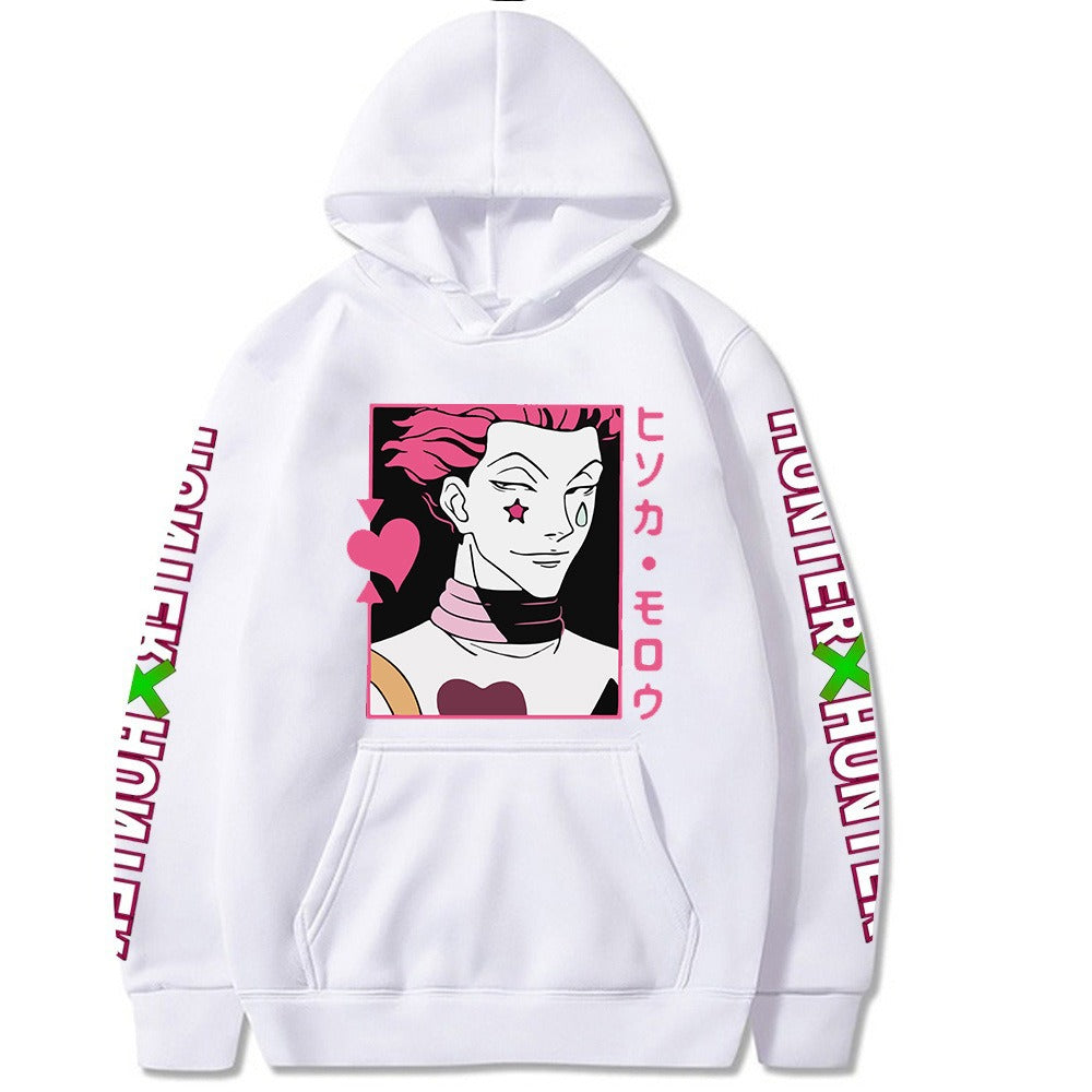 Full time Hunter Cartoon Japanese Anime Hunter x Hunter Hooded European Men's Hoodie