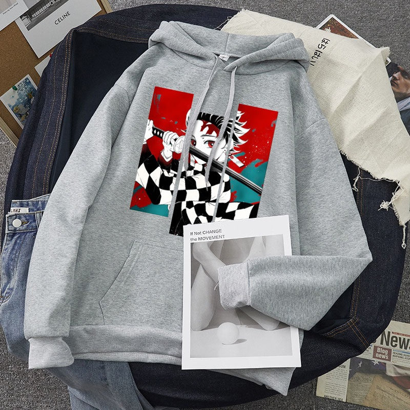 Devil Killer Anime Printed Men's and Women's Hoodies Harajuku Street Fashion Hoodie
