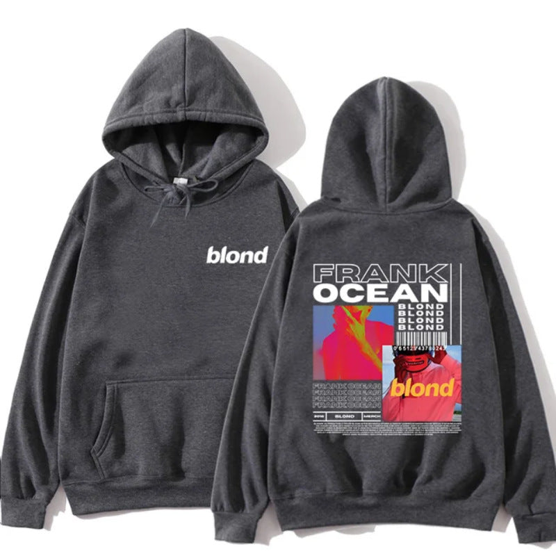 Frank Ocean Merch Sweatshirt Blonde album Hoodie men