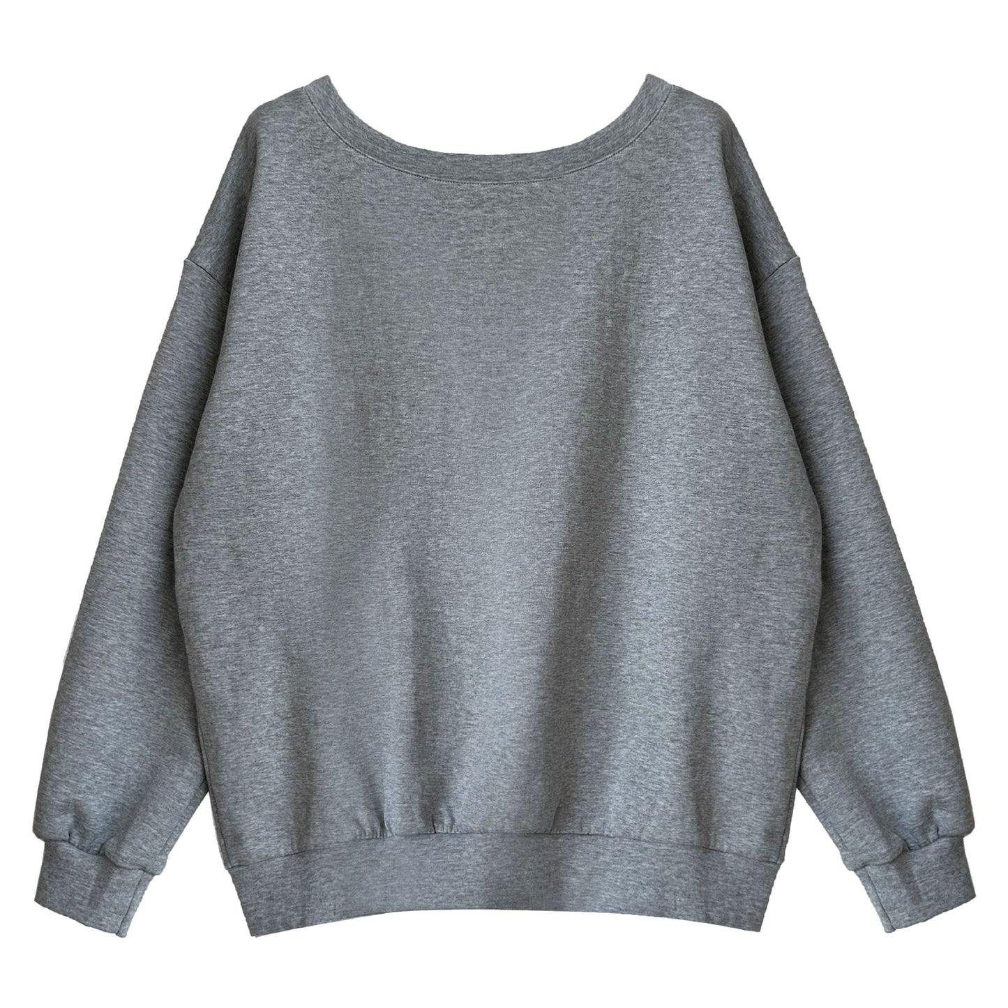 Slanted shoulder hoodie women's one neck off the shoulder top