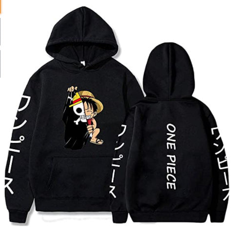 One Piece Sauron Anime Plush Loose Hoodie Sweater Anime Hoodie