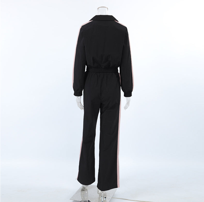 European and American style versatile hoodie casual sports suit
