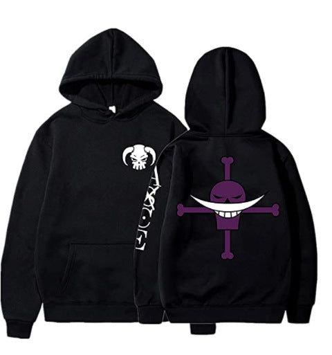 One Piece Sauron Anime Plush Loose Hoodie Sweater Anime Hoodie