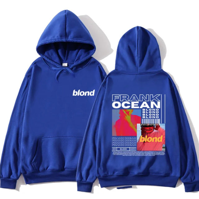 Frank Ocean Merch Sweatshirt Blonde album Hoodie men