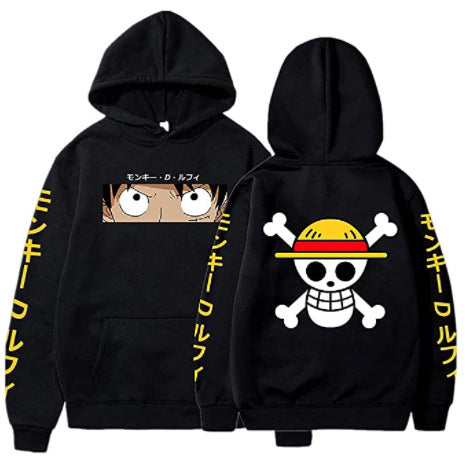 One Piece Sauron Anime Plush Loose Hoodie Sweater Anime Hoodie