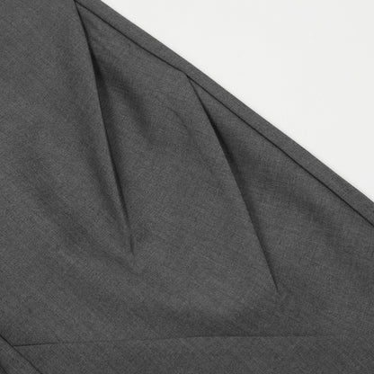 Trendy Solid Color Irregular Splicing Casual Wide-Leg Pants Men's Design Pleated Pressed Trousers Loose Long Pants