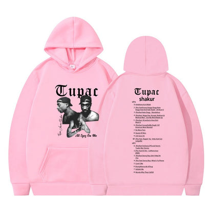 Rap singer Tupac 2pac hip-hop hoodie men's fashion hoodie sweatshirt