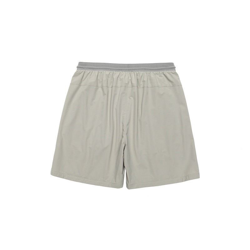 Sunscreen and splash proof large pocket loose sports drawstring shorts