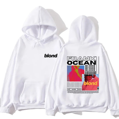 Frank Ocean Merch Sweatshirt Blonde album Hoodie men