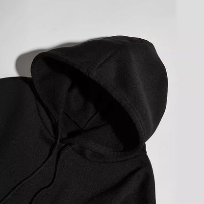 Do What Makes You Happy Hoodie with Dropped Shoulders