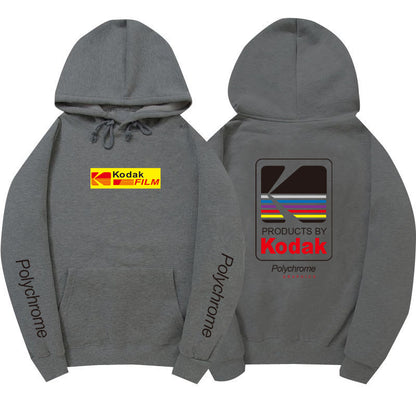 Street Hip Hop Kodak Hoodie Letters Print Sweatshirts