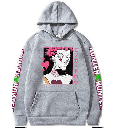 Full time Hunter Cartoon Japanese Anime Hunter x Hunter Hooded European Men's Hoodie