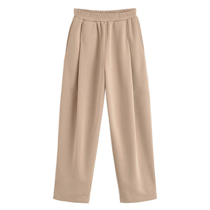 Elegant Sleeveless Top and Versatile Casual Pants Set with  Style Design Sense