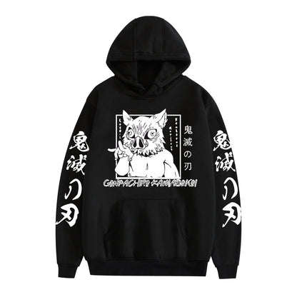 New Japanese anime Ghost Slaying Blade hoodie as a base for casual wear for men and women as a couple