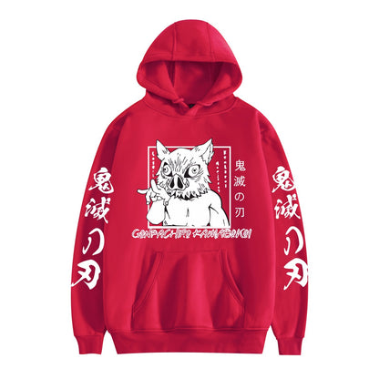 New Japanese anime Ghost Slaying Blade hoodie as a base for casual wear for men and women as a couple