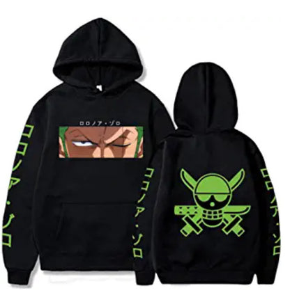 One Piece Sauron Anime Plush Loose Hoodie Sweater Anime Hoodie