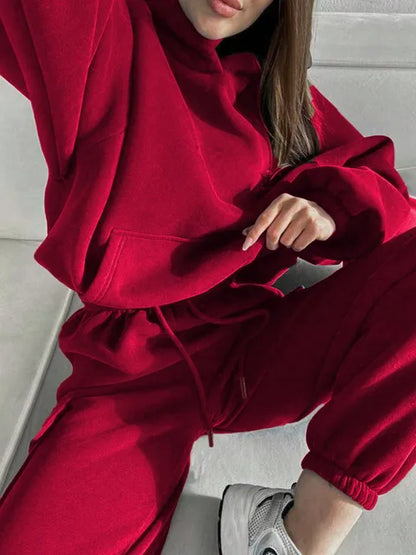 Hoodies And Pants Hoodies Set Clothes Women Two Pieces Sweatshirts trousers sets sets for women 2 pieces Woman clothing