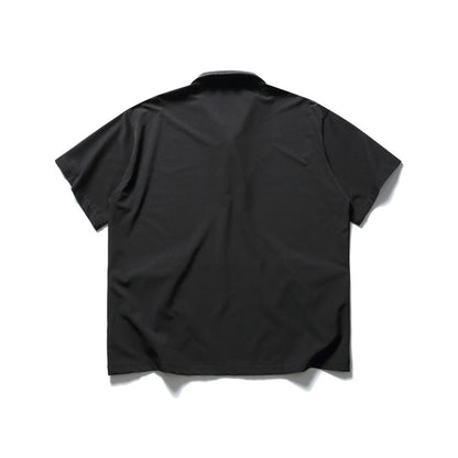 Polo shirt men's loose collar short sleeved shirt