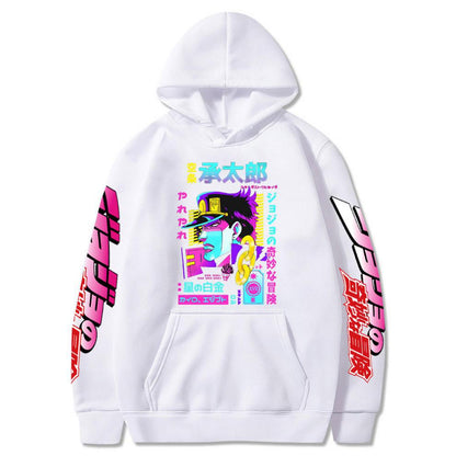 JOJO's Wonderful Adventure of Chengtaro Plush Hoodie Top Hoodie Anime Hoodie