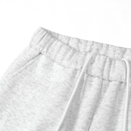 Loose Wide-Leg Scissors Pants Men's Long Pants American Design Spliced Solid Color Versatile Casual Sweatpants