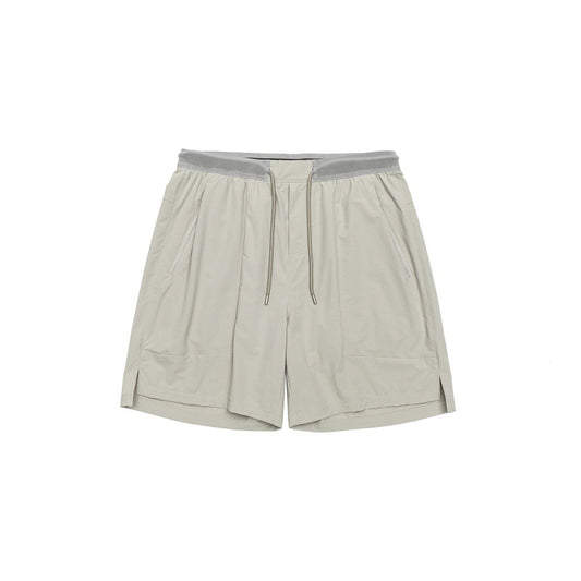 Sunscreen and splash proof large pocket loose sports drawstring shorts