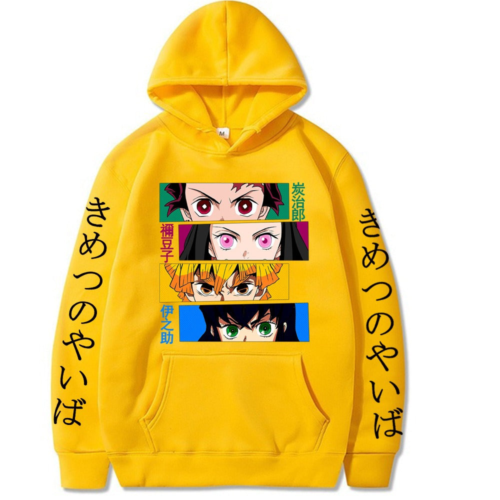 Demon Slayer Kimetsu No Yaiba Blade Hoodie Men's Top Hoodie