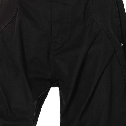Loose Wide-Leg Scissors Pants Men's Long Pants Vibe Trendy Pleated Pockets Reverse Installation Design Solid Color Versatile Banana Pants