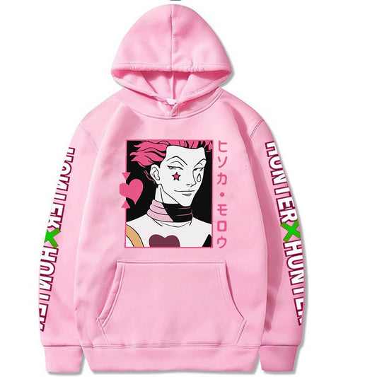 Full time Hunter Cartoon Japanese Anime Hunter x Hunter Hooded European Men's Hoodie