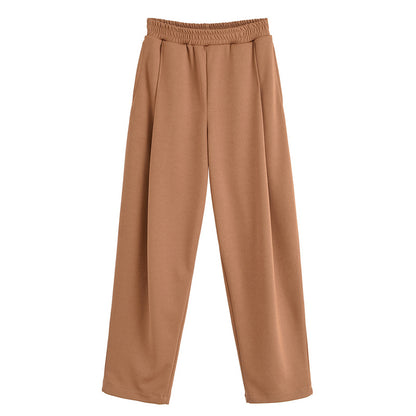 Elegant Sleeveless Top and Versatile Casual Pants Set with  Style Design Sense