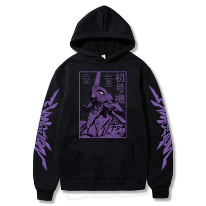 New Century Gospel Warrior Spliced Color Contrast Plush Hoodie Cross border Hoodie