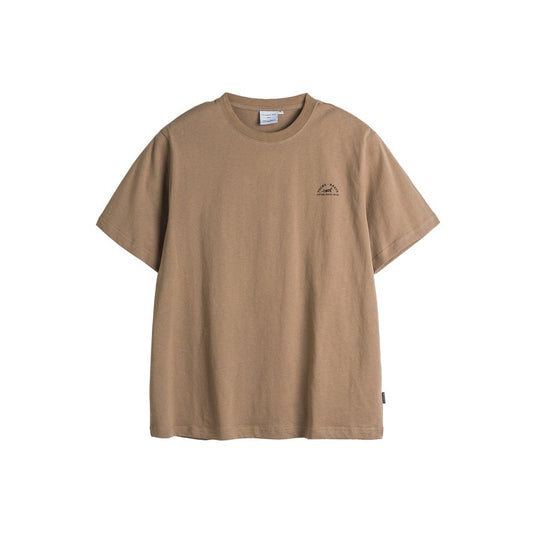 Printed design men's and women's loose casual short sleeved T-shirt