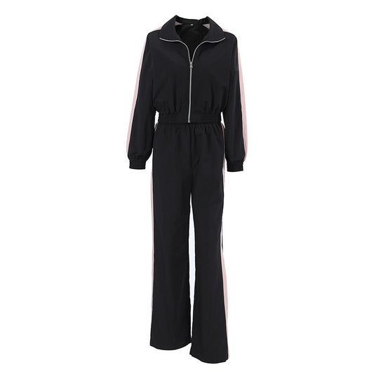European and American style versatile hoodie casual sports suit