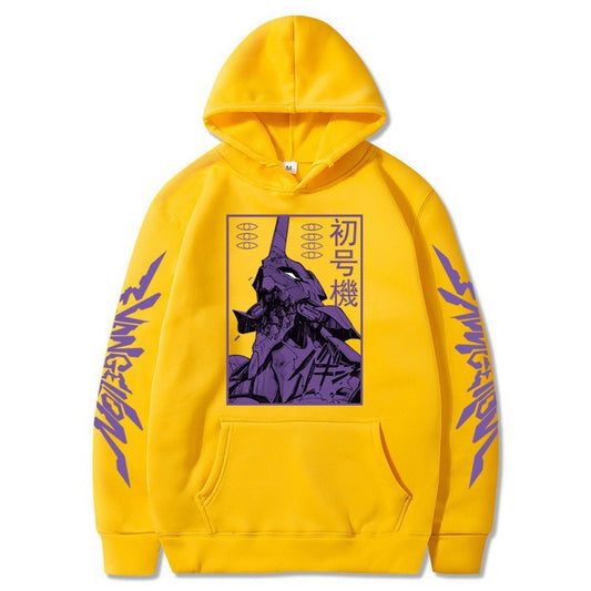 New Century Gospel Warrior Spliced Color Contrast Plush Hoodie Cross border Hoodie